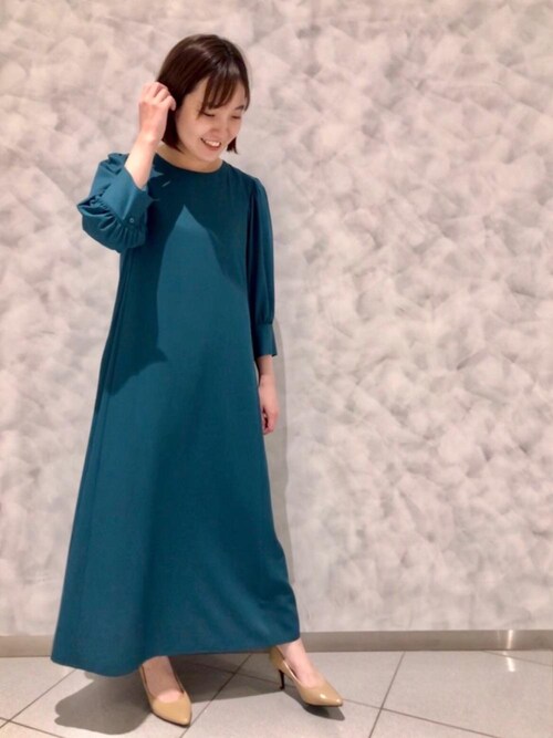 ペルルペッシュ有楽町丸井店スタッフ Perle Peche Perle Pecheのワンピースを使ったコーディネート Wear ペルルペッシュ有楽町丸井店スタッフ Perle Peche Perle Pecheのワンピースを使ったコーディネート Wear
