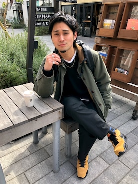 Takuya 🐄さん（メンズ・174cm）の冬コーディネート