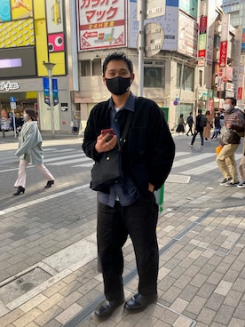 「JOURNAL STANDARD relume（ジャーナルスタンダード　レリューム）のアイテム（ブルゾン）」を使った、Takuya 🐄さん（メンズ・174cm）の冬コーディネート