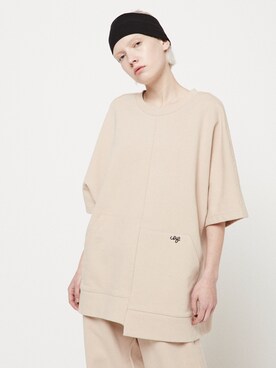 「MTM」｜「アイテム（スウェット）」を使った、CLIFさん（レディース・171cm）の夏コーディネート