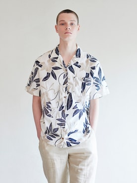 「alohashirt」｜CLIFさん（メンズ・184cm）の夏コーディネート