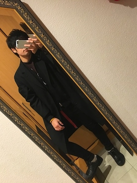 Goenji@相互フォローさん（メンズ・171cm）の冬コーディネート