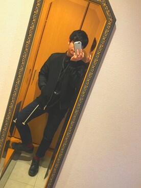 Goenji@相互フォローさん（メンズ・171cm）の冬コーディネート