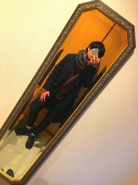 Goenji@相互フォローさん（メンズ・171cm）の冬コーディネート
