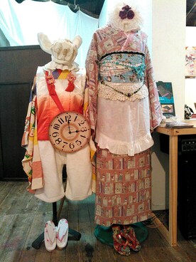 「アリス風コーデ」｜沙月@なみまにさんかくさん（レディース・156cm）の春コーディネート