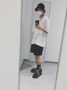 「GEO（ジェオ）のアイテム」を使った、dytooさん（メンズ・169cm）の冬コーディネート