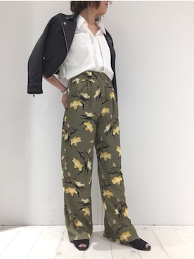 「M/M ATTACHMENT（エムエムアタッチメント）のアイテム」を使った、いけちさん（レディース・162cm）の夏コーディネート