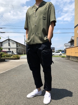 「s'yte（サイト）のアイテム（アクセサリー）」を使った、僕の趣味Channelさん（メンズ・178cm）の夏コーディネート