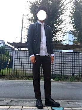「ハロウィン」｜「アイテム（アナログ腕時計）」を使った、ざっきーさん（メンズ・170cm）の秋コーディネート