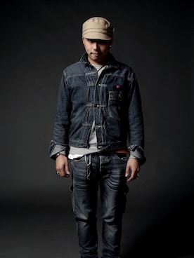 「HUMAN MADE（ヒューマンメード）のアイテム（ジャケット/アウター）」を使った、Tomo Horsanさん（メンズ・174cm）の夏コーディネート