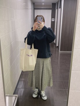 み☺︎さん（レディース・158cm）の春コーディネート