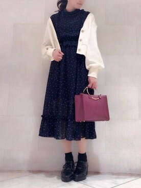 Akaneさん（レディース・162cm）の春コーディネート