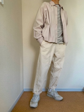 「JOURNAL STANDARD relume（ジャーナルスタンダード　レリューム）のアイテム（ブルゾン）」を使った、だいさん（メンズ・169cm）の冬コーディネート