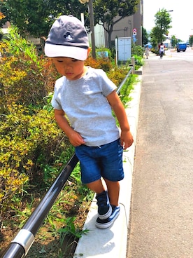 ®️uiさん（キッズ・100cm）の夏コーディネート