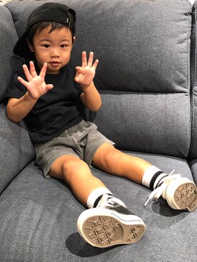 ®️uiさん（キッズ・100cm）の秋コーディネート