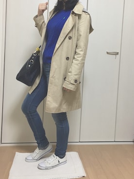 ぴょんさん（レディース・160cm）の秋コーディネート