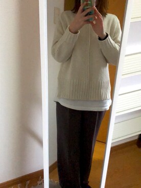 minamiさん（レディース・155cm）の冬コーディネート