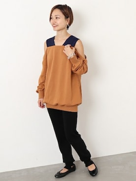 「OKIRAKU（オキラク）のアイテム」を使った、nakamuraさん（レディース・158cm）の夏コーディネート