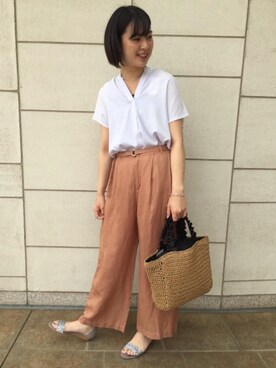 大山 栞さん（レディース・164cm）の春コーディネート