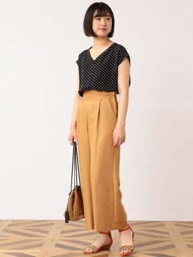 大山 栞さん（レディース・164cm）の春コーディネート