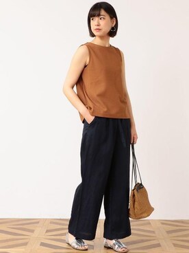 大山 栞さん（レディース・164cm）の春コーディネート