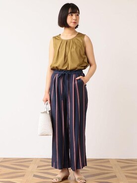 大山 栞さん（レディース・164cm）の春コーディネート