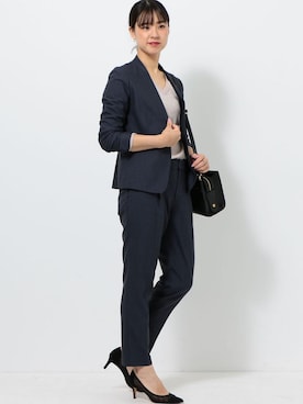 大山 栞さん（レディース・164cm）の夏コーディネート