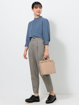 大山 栞さん（レディース・164cm）の夏コーディネート