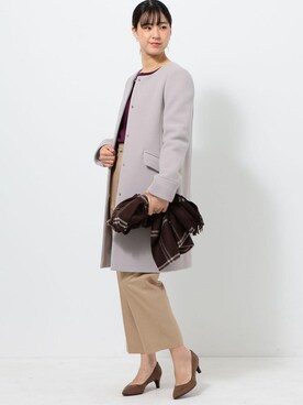 大山 栞さん（レディース・164cm）の夏コーディネート