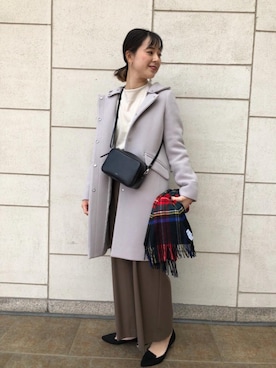 大山 栞さん（レディース・164cm）の秋コーディネート