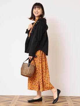 大山 栞さん(レディース・164cm)の冬コーディネート