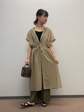 大山 栞さん(レディース・164cm)の春コーディネート