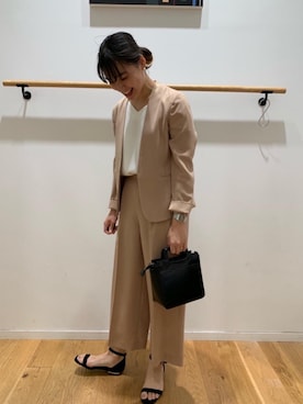 大山 栞さん(レディース・164cm)の夏コーディネート