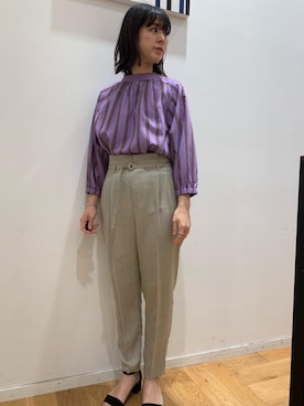 大山 栞さん(レディース・164cm)の春コーディネート