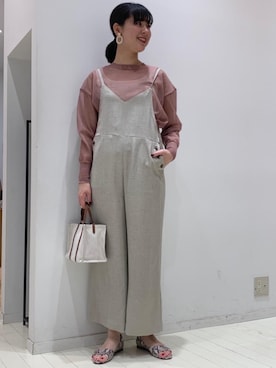 大山 栞さん(レディース・164cm)の春コーディネート