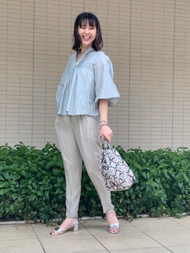 大山 栞さん(レディース・164cm)の春コーディネート