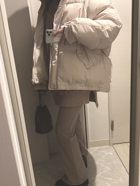「ACYM（アシーム）のアイテム（ジャケット/アウター）」を使った、rk003さん（レディース・153cm）の春コーディネート