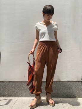 パンプスを使った トラックパンツ のコーディネート一覧 ユーザー ショップスタッフ Wear