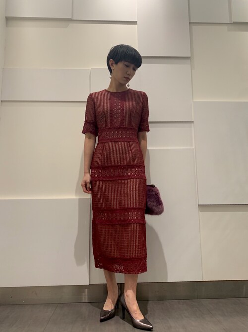 植木綾夏 Staff Lagunamoon Lagunamoonのドレスを使ったコーディネート Wear