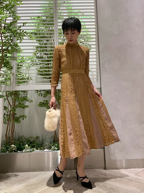 植木綾夏 Staff Lagunamoon Lagunamoonのドレスを使ったコーディネート Wear
