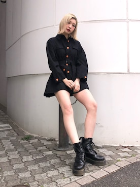 DAIAさん（レディース・164cm）の冬コーディネート