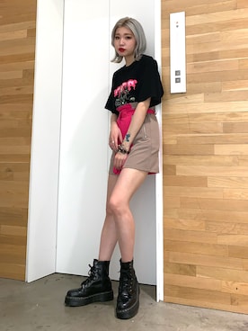 「I&ME」｜DAIAさん（レディース・165cm）の夏コーディネート