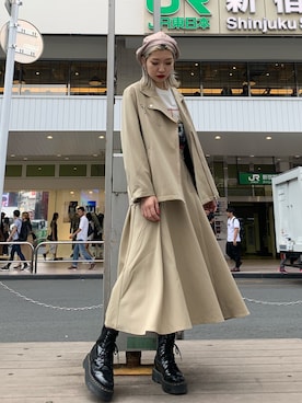 DAIAさん(レディース・165cm)の秋コーディネート