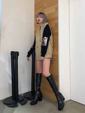 DAIAさん（レディース・166cm）の冬コーディネート