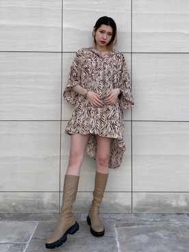 DAIAさん（レディース・166cm）の春コーディネート