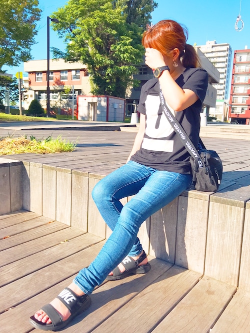 みっしぃさんのサンダルを使ったコーディネート Zozotown