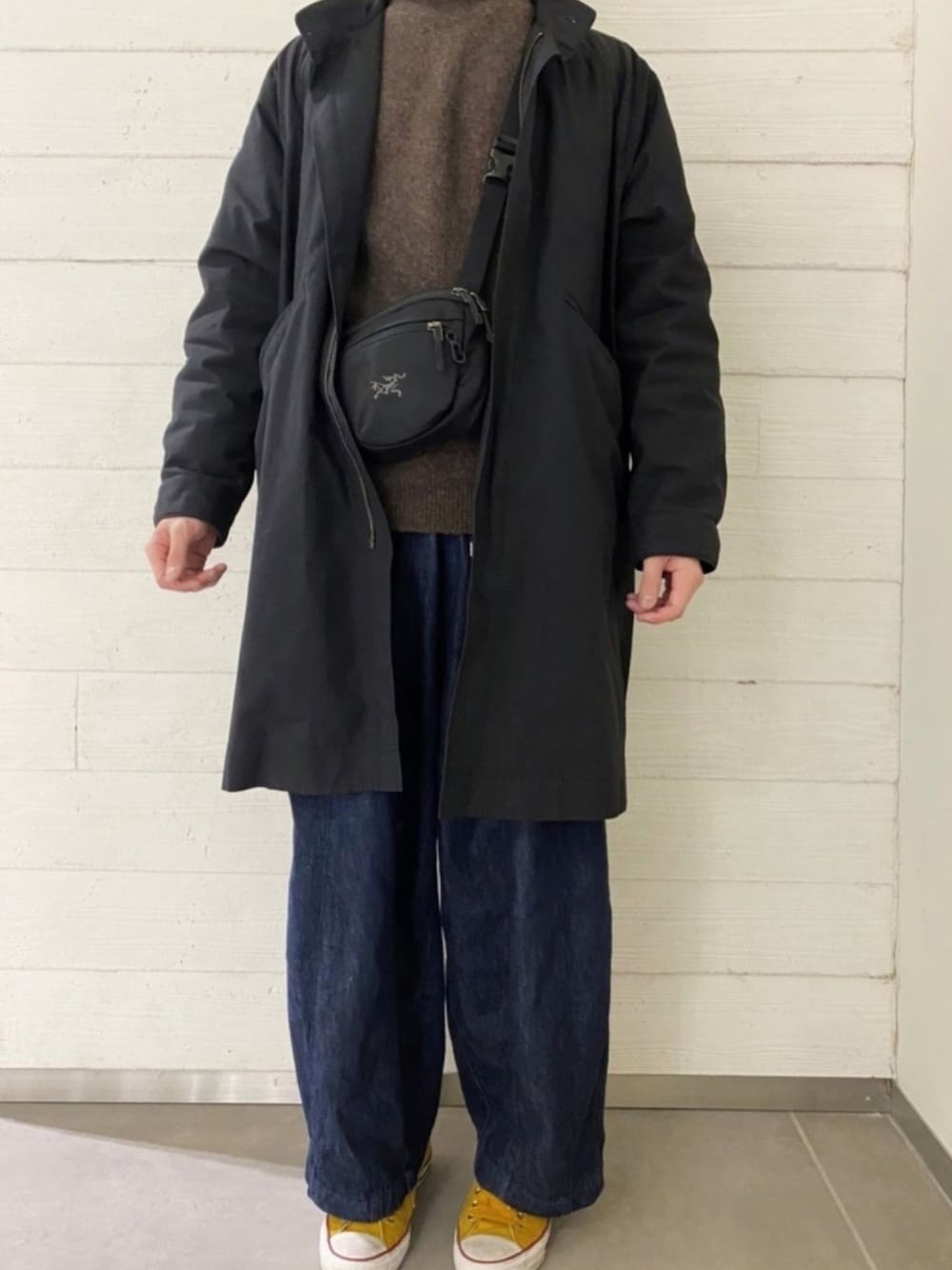 MHL. コートHIGHCOUNT COTTON POPLIN 黒 ブラック S MHL. コートHIGHCOUNT COTTON POPLIN 黒 ブラック S MHL