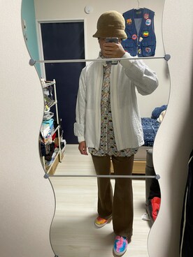 「Montley（モーレー）のアイテム」を使った、tsubasaさん（メンズ・174cm）の冬コーディネート