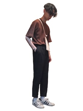 「アイテム（イヤリング）」を使った、ケイさん（メンズ・171cm・20代）の春コーディネート