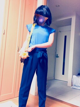 ヒトミゴトさん（レディース・155cm）の夏コーディネート